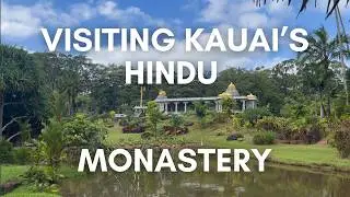 Vlog Visit Kauai's Hindu Monastery Kauai Aadheenam #hindutemple #yoga #shivatemple #hawaii #travel