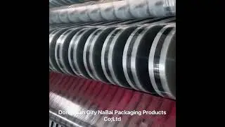 Printed packaging tape for automatic carton sealing machine