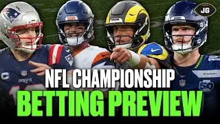 NFL Championship Betting Preview: Every Stat & Trend You Need To Bet Patriots-Broncos, Rams-Seahawks