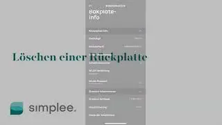 Pr&uuml;fen, L&ouml;schen und Konfigurieren von Easee R&uuml;ckplatten