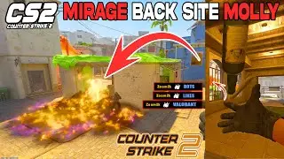 UseFul B BACK SITE Molly In CS2 Mirage #cs2