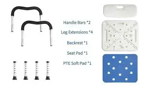 The installation of KingPavonini Shower Chair. (Amazon)