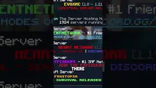 I found the BEST Minecraft Server! mc.justvanilla.net #minecraft #minecraftserver #gaming