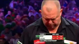 Darin Young vs Mervyn King | 2014 PDC World Darts Championships | First Round