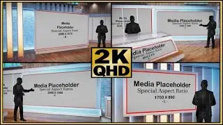Virtual Studio Set S04 AFTER EFFECTS Template Videohive 32774291