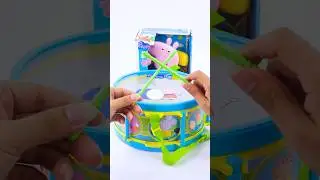 ASMR Unboxing Peppa Pig Pack Away Drum❤️#shorts #peppapig #asmr