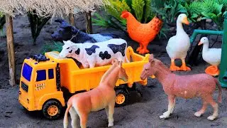 🔴mini tractor, cow videos for babies, cattle, horses, cow videos compilation, Sep 15, 202512:05 PM