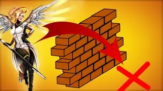 Overwatch -  How To Fly Through Walls With Mercy!