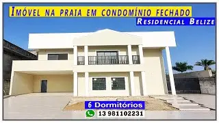 🏠 Casa maravilhosa na praia no condomínio Belize em Itanhaém
