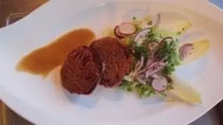 Rote Beete Schnitzel Rezept vegan - Der Bio Koch #167
