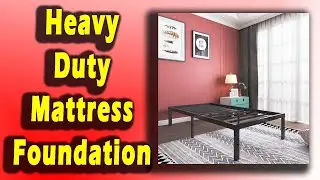 Heavy Duty Steel Slat Mattress Foundation