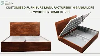 Plywood Hydraulic Bed | Influx Space Saving Furniture