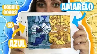 PINTANDO BOBBIE GOODS COM SÓ DUAS CORES | MARCADORES TOUCH