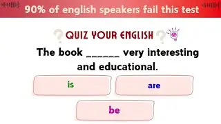Ultimate Grammar Challenge: 90% of English Speakers Fail This Test