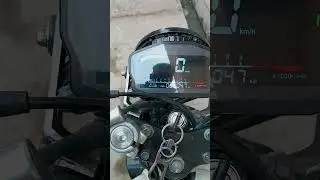 Digital Speedo Meter of Suzuki GS-150 2013 | Caf&eacute; Racer | #bikereview #suzukigs150 #modifiedgs150