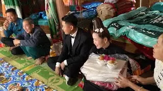 Lễ vu quy cháu tài hổng may ở bản quyết tâm sông mã