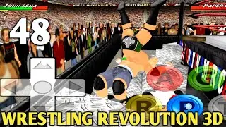 Wrestling Revolution 3d Gameplay || John Cena || Wrestling Career || Fight - 48