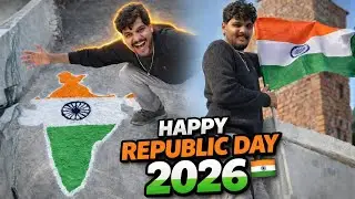 Aaj Republic day celebrate kiya 😍🇮🇳