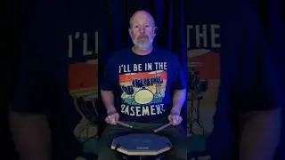 🥁🤘10 Minute Daily Drum Practice - Full Video Linked On Screen #drums #drumlessons #rudiments