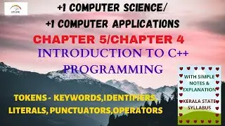+1COMPUTER APPLICATIONS|+1COMPUTER SCIENCE|ONLINE |MALAYALAM|INTRODUCTION TO C++ PROGRAMING|CHAPTER5