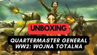🇵🇱 (1363) Quartermaster General WW2: Wojna Totalna - unboxing (PL)