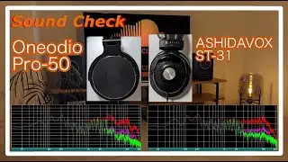Oneodio Pro-50 vs ASHIDAVOX ST-31 [headphones Sound Comparison ヘッドホン音比較]