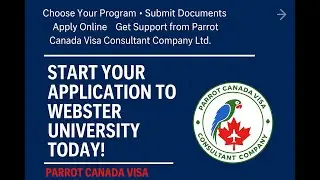 🎓 Apply Now to Webster University &ndash; Your Global Future Starts Here!🎓
