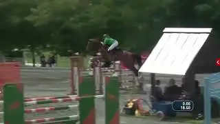 Austrian Showjumper Angelika Stanek & Northland's Free Motion Van't (Querlybet Hero)