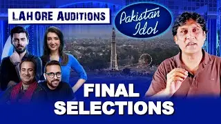 Pakistan Idol 2025 | Final Selections-Lahore Auditions |#pakistanidol #fawadkhan #music #trending
