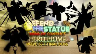 Defend The Statue: Eras Of Conflict - Hero Wave 35 + Final Boss