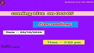 ASMR 🧿 Free readings/kannada tarot reading/awakened tarot with Nikitha
