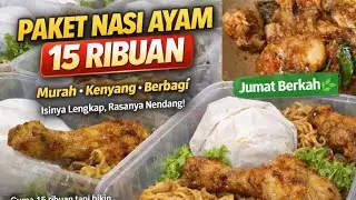 Paket nasi ayam 15 ribuan untuk JUMAT BERKAH di Panti Asuhan 