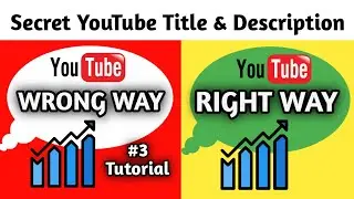 How to Make Youtube Title and Description | Youtube Seo Tutorial