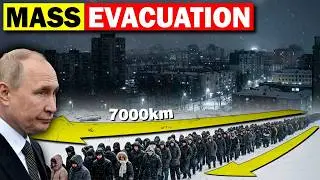Russia Faces Mass Evacuation: 50,000 People STUCK in Panic as War Spreads to Russia