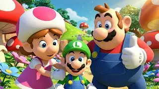 Mario Baby Luigi Dropped His Ice Cream Cone | Nursery Rhymes for Kids & Baby Songs