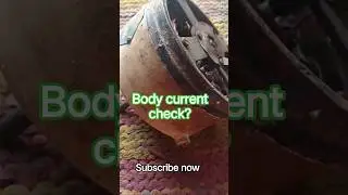 Body Current Kaise Check ✅ Kare? #electrical #fan#B.M Electrical Advisor 07