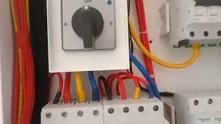 Db 3 phase 8way, 6 way, selector type connection#homewiring#i love god