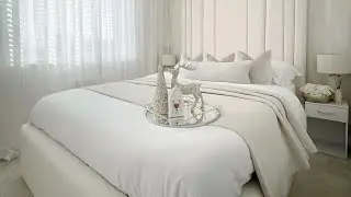 White  Bedroom IDEA। Top 10 Beautiful bedroom Shorts #master #bedroom #beautiful #interior #homedeco