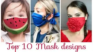 Top 10 Facemask designs | Stylish facemasks | designer masks | trendy masks | Wings in pink