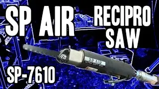 SP Air Recipro Saw SP-7610 (Gear Type) - MADE IN JAPAN
