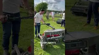 Our new modular electric tractor for market gardening 🙌