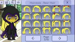 Creando a los personajes de My little pony Equestria girls en Gacha life