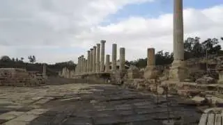 Beit She'an - Israel: the Roman civic center