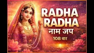 Radha Radha Chanting 🌸 108 Jap | Mind Relaxing Bhajan l Bhakti aur Prem #RadhaRadha #RadhaNaamJap 