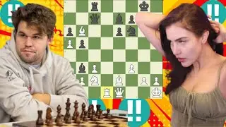 Magnus Carlsen vs Alexandra botez 8