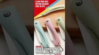 Foldable Pocket Ceramics Knife Mini Portable Folding Knife Fruit Cutter Practical Camping