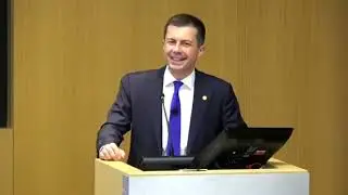 USDOT Secretary Pete Buttigieg (High Speed Rail 2024)