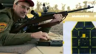 Lee Enfield Rifle No4 223 Conversion - 3 positions - 300m 200m 100m