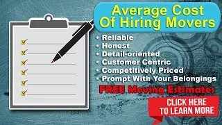 Average Cost Of Hiring Movers | Use Mover Quotes To Save Up To 35%