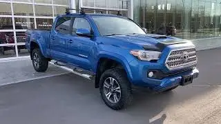 Blue 2016 Toyota Tacoma TRD SPORT Calgary AB Wolfe Auto Group | Stock Number: YK145518AA